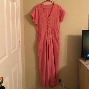 Madewell Bubblegum Jumpsuit